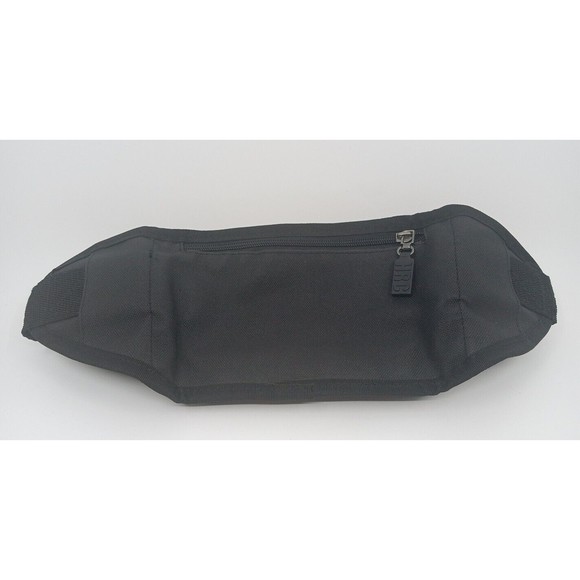 Hard Rock Cafe Key West Fanny Pack Waist Bag Black - 2 Zippers Pockets Vintage - Picture 2 of 2